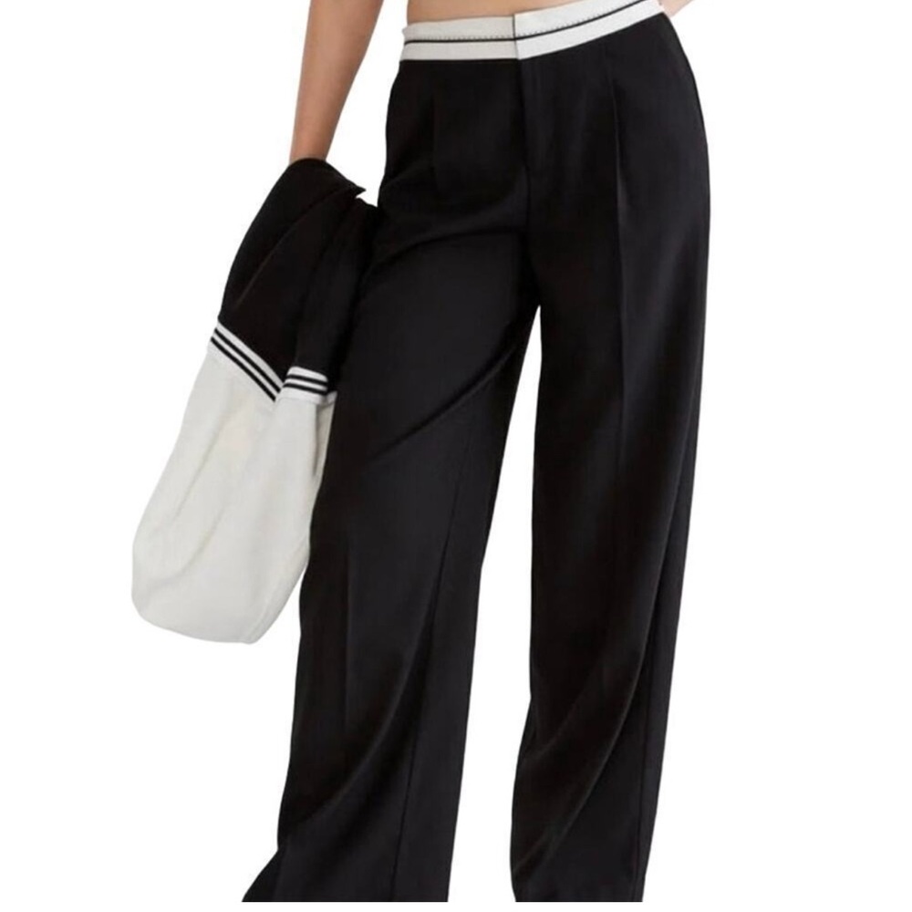 Reverse Waistband Trousers